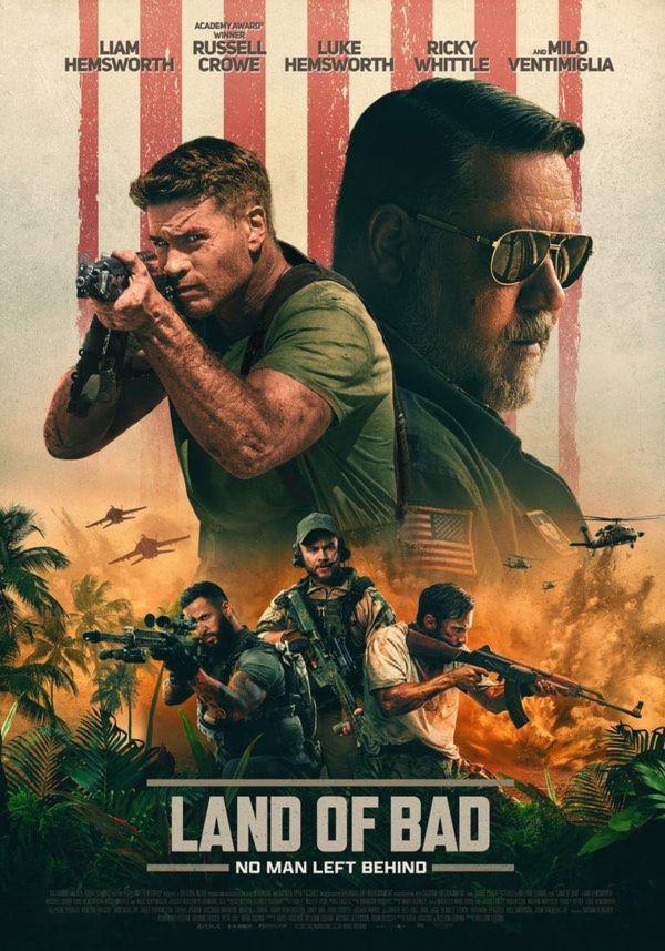 Land of Bad oorlogsfilm militaire thriller Liam Hemsworth