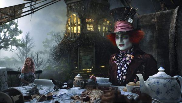 Johnny Depp in Alice in Wonderland Best betaalde filmrollen