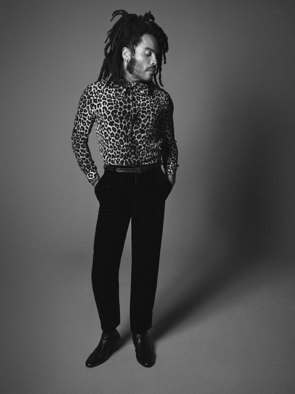 Lenny Kravitz, saint laurent, nieuwe gezicht, campagne, foto's