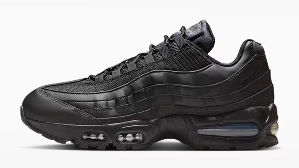 Nike Air Max 95 'Big Bubble' zwarte rave sneakers
