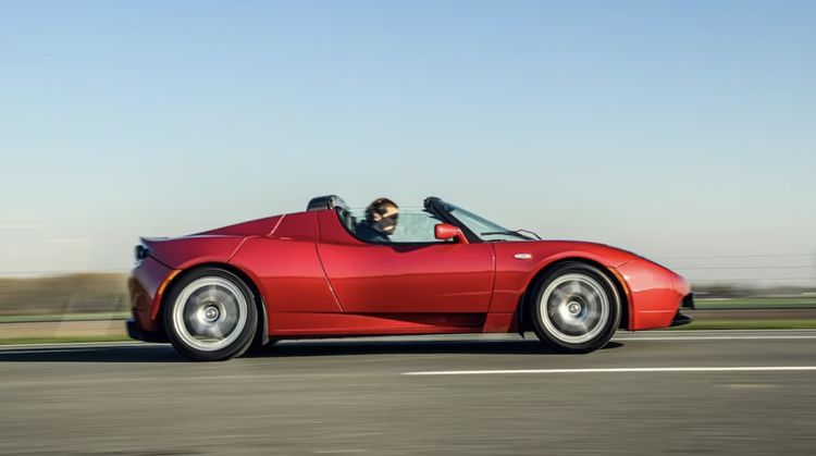Tesla Roadster occasion EV elektrische auto occasion tweedehands auto