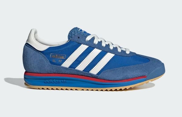 adidas SL 72 RS retro sneakers korting 65 euro originals blauw