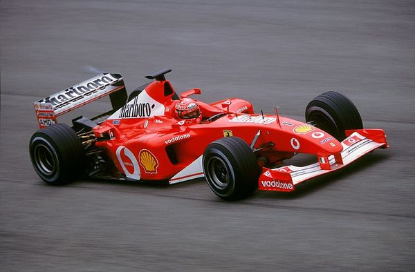 Michael Schumacher of Ferrari, duurste formule 1 auto's ooit