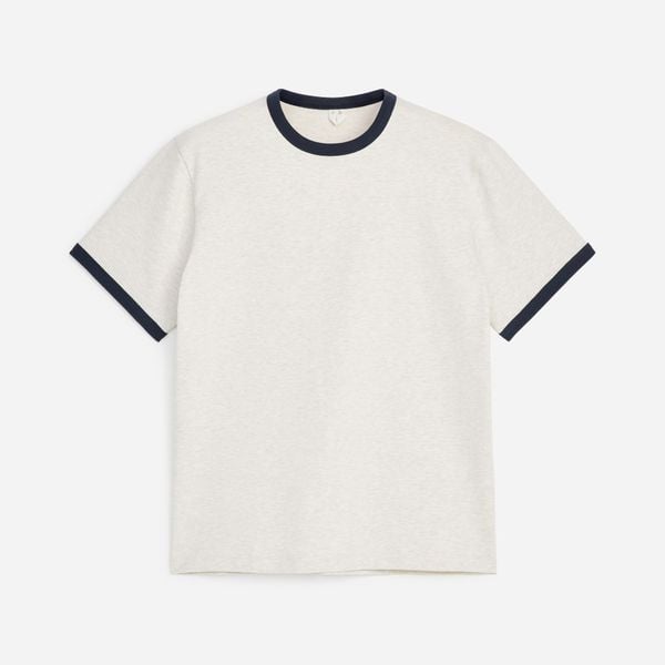 ringer t shirt retro stijl arket 39 euro