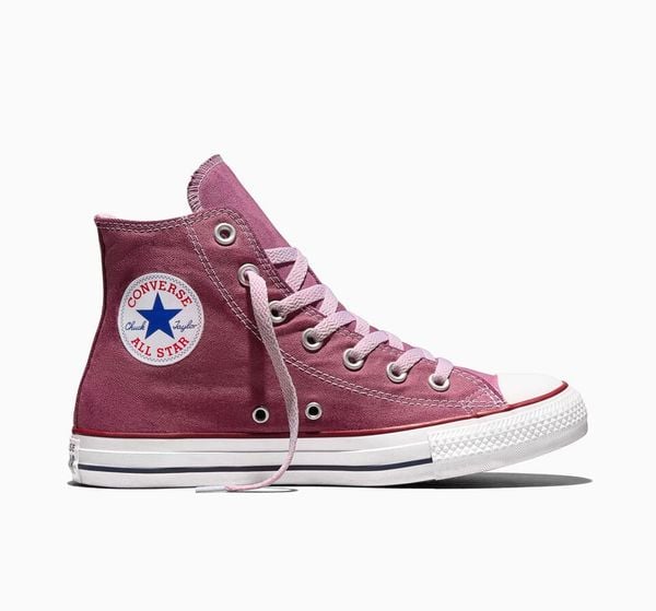 Converese Chuck Taylor All Star Dip Dye Wide Width nieuwe sneakers 85 euro paars