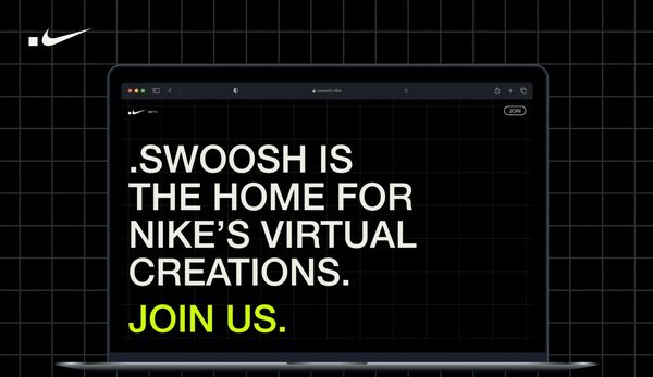 Nike NFT Metaverse .swoosh virtuele sneakers