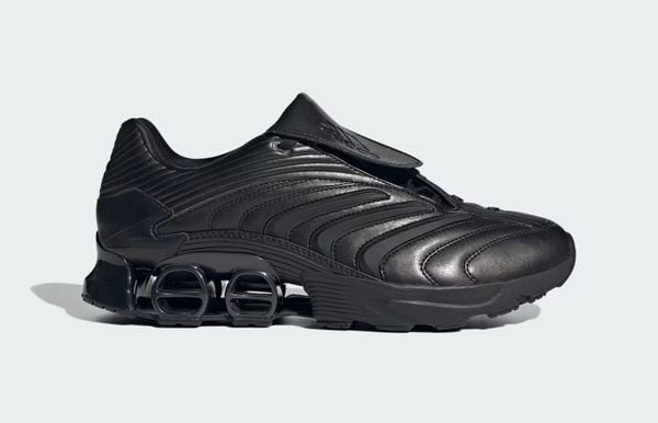adidas predator megaride nieuwe zwarte sneakers retro voetbal core