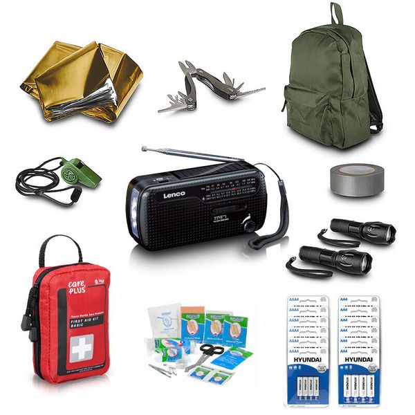 noodpakket korting voordeling aanbieding