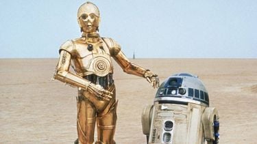 C-3PO R2-D2, vaccin, star wars-reclame, geen politiek, mark hamill