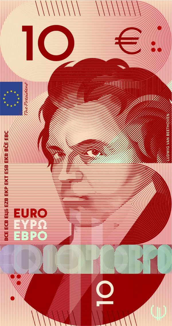 nieuw briefgeld eurobiljetten vrouwen