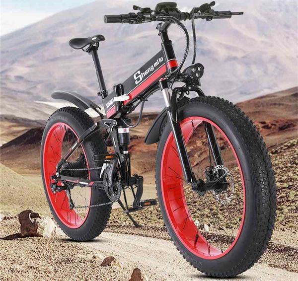 Shengmilo, elektrische fiets, fat tire e-bike, bol com