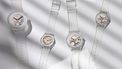 swatch, clear, jellyfish, transparant horologe, retro, 80s, nfc chip