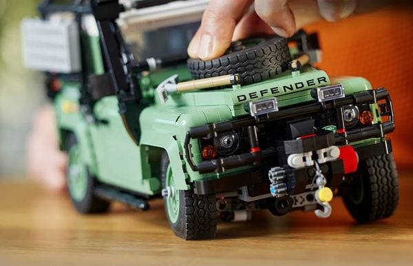 nieuwe Land Rover Classic Defender 90, lego set, bouwset, volwassenen