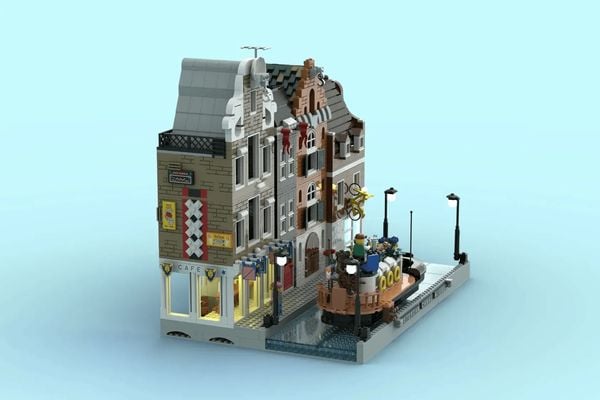 Amsterdam Canal Houses LEGO NEDERLANDSE SET 22