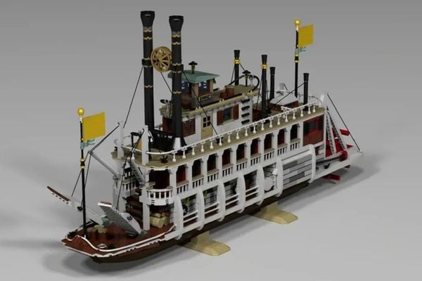 LEGO Steamboat Ideas