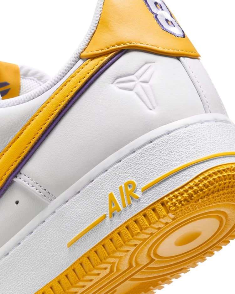 Nike Air Force 1 Low x Kobe Varsity Maize and Varsity Purple 344343443