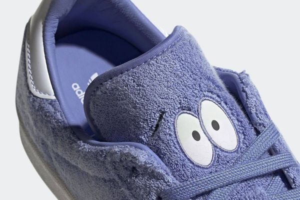 south park adidas campus 80, sneakers, towelie, 3