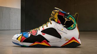 Nike dropt Air Jordan Retro-sneakers als Joan Miró-kunstwerk
