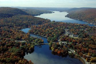 greenwood lake, appalachian trail, wandelen, amerika, verenigde staten
