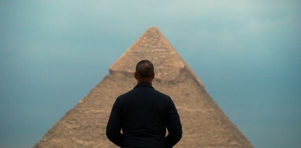Ruud Gullit en de Mysteries van het Oude Egypte, serie, amazon prime, piramide
