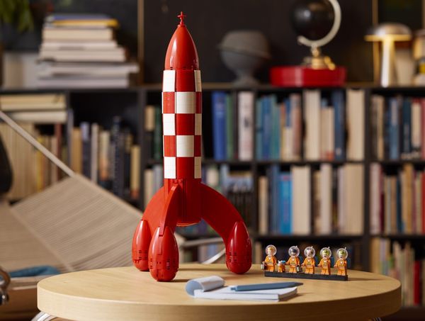 LEGO Ideas 21367 Tintin d Kuifje raket Moon Rocket
