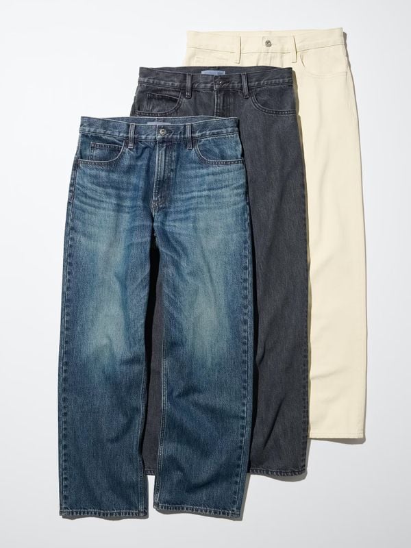 straight fit jeans uniqlo 50 euro de broek van 2026