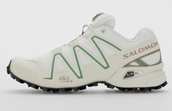salomon speedcross 3 trail-sneakers wit met korting in sale voor 98 euro