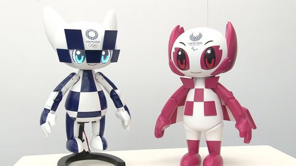 Maraitowa en Someity, tokyo 2020, olympische spelen, japan, robots, tokio