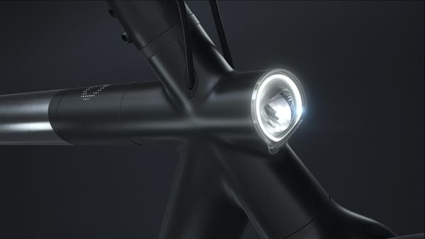 vanmoof, s3 aluminum, gestripte e-bike, elektrische fiets, m1, frame, voorlamp
