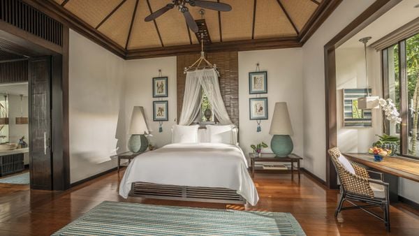 Four Seasons Resort Koh Samui prijs per nacht hotel the white lotus seizoen 3 serenity pool villa