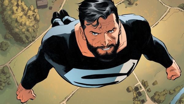 superman, zwart pak, betekenis, justice league