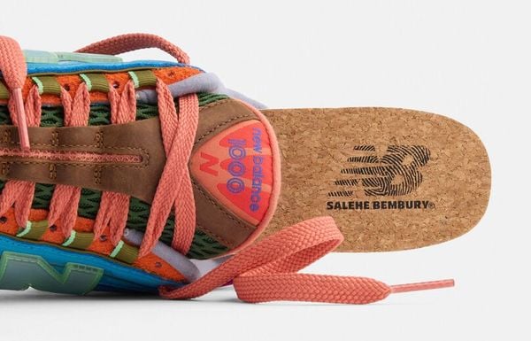 Salehe Bembury x New Balance 1000 nieuwe sneakers natuur smokey mountains kleuren