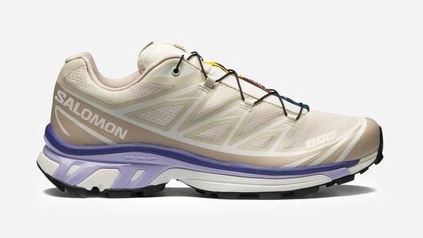 salomon xt-6 in nieuwe kleuren trail sneakers beige paars