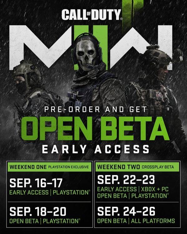 Call of Duty Modern Warfare 2 multiplayer beta