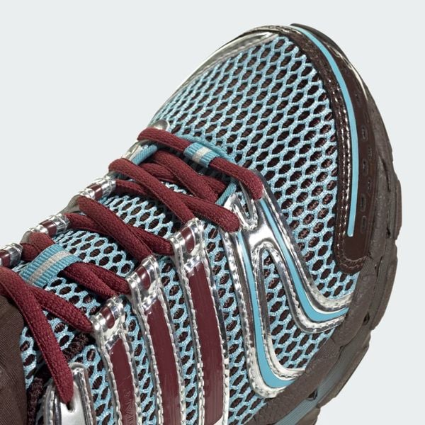 adidas adistar control 5 nieuwe dad sneakers 120 euro lichtblauw bordeaux rood