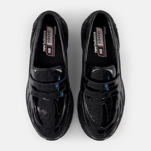 New Balance 1906L loafers nieuwe lak zwarte sneakers