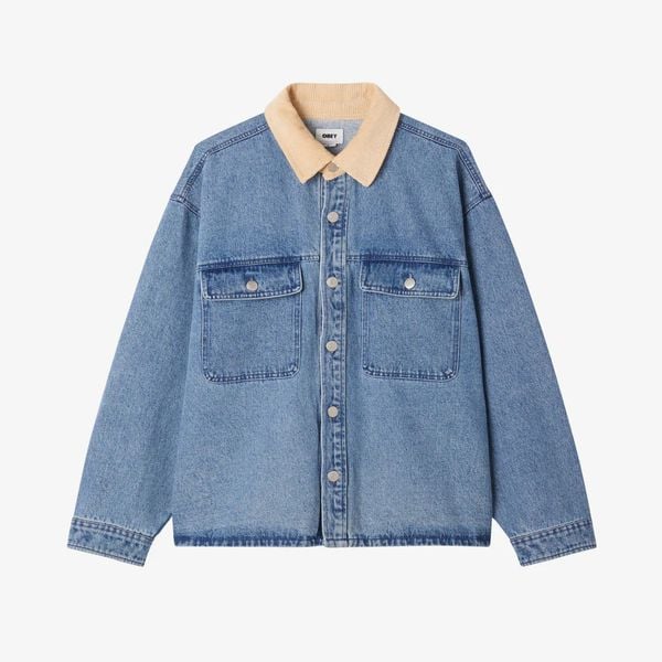spijkerjack obey 50 procent korting nu voor 96 euro