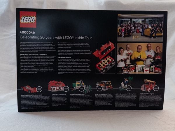 4000046 LEGO Inside Tour Anniversary Collection!