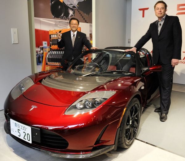 Martin Eberhard Marc Tarpenning Elon Musk Tesla oprichters