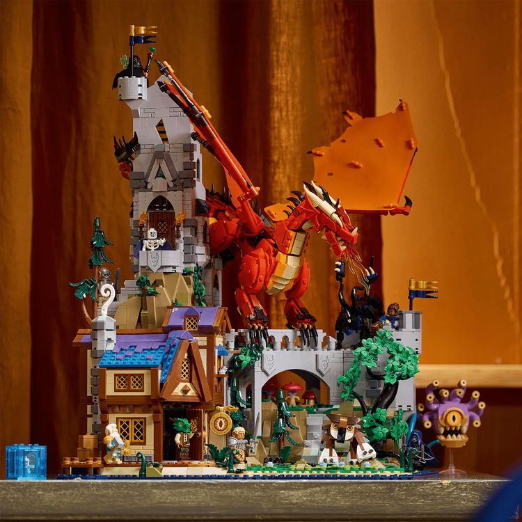LEGO Ideas 21348 Red Dragon's Tale