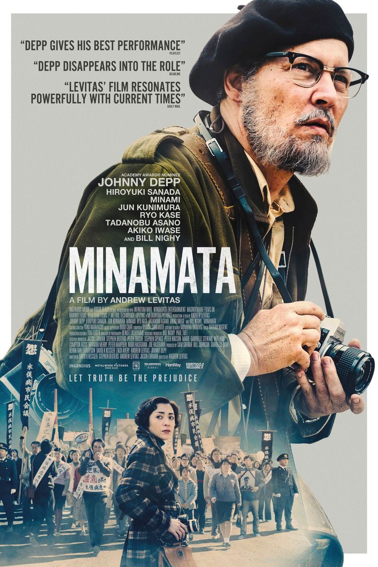 Minamata trailer oorlog Johnny Depp trailer