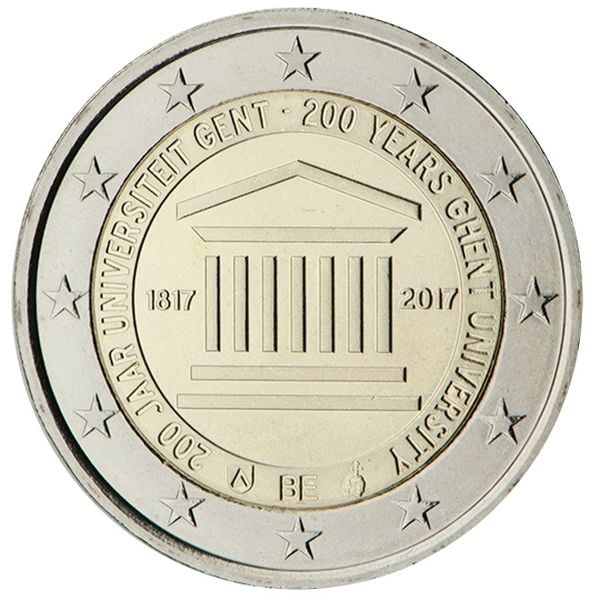 2 euro, veel meer waard, munt, Belgische, België