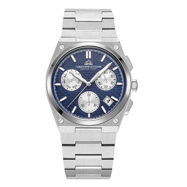 Christophe Duchamp Herenhorloge Attitude Chrono ziwtserse horloges onder de 400 euro 22147-zilverblauw_0003_0051_chri_028_8802-02