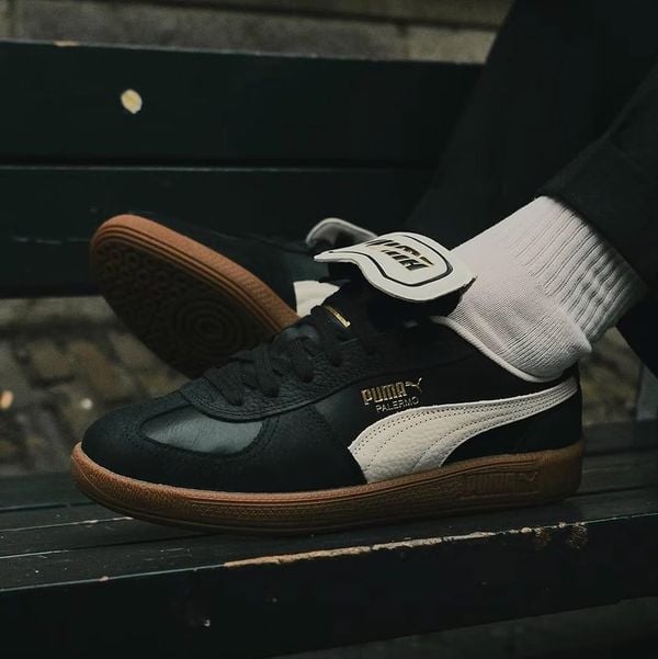 zwarte sneakers met korting puma palermo