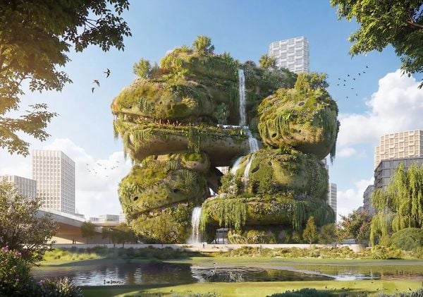 rotRotterdam krijgt één van deze vijf megalomane eco-bouwwerken