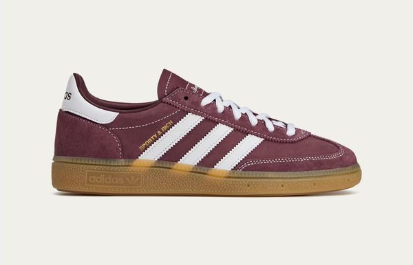 Adidas x Sporty & Rich Handball Spezial nieuwe collab sneakers patta bordeaux