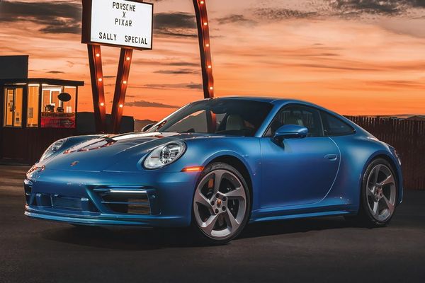 De nieuwe Porsche 911 Sally is geïnspireerd op de Cars-films