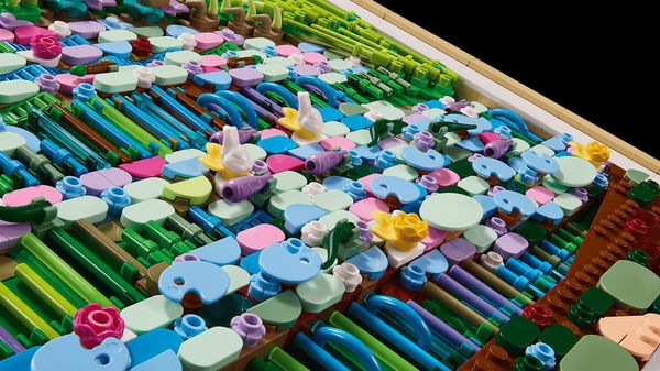 LEGO Art 31220 Claude Monet – Bridge over a Pond of Water Lilies 3