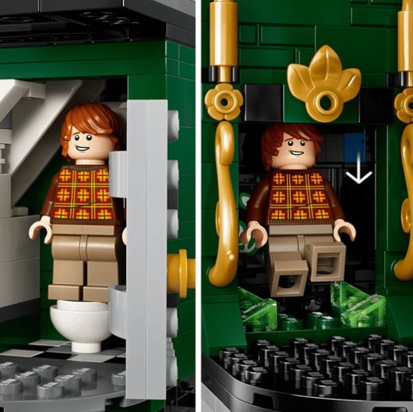 lego harry potter nieuwe 18+ set ministerie van toverkunst 12,5 cent per steentje