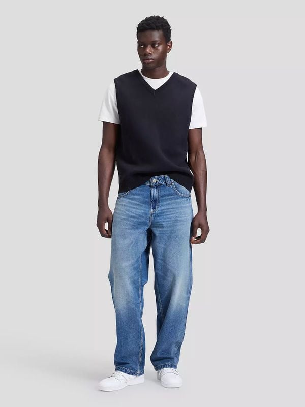 LEe Workwear Henry Loos Straight Jeans lichte wassing 100 euro